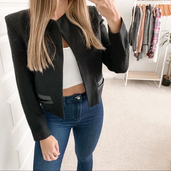 Zadig & Voltaire Jackets & Blazers - Zadig & Voltaire Vola Spi Jacket Blazer Black